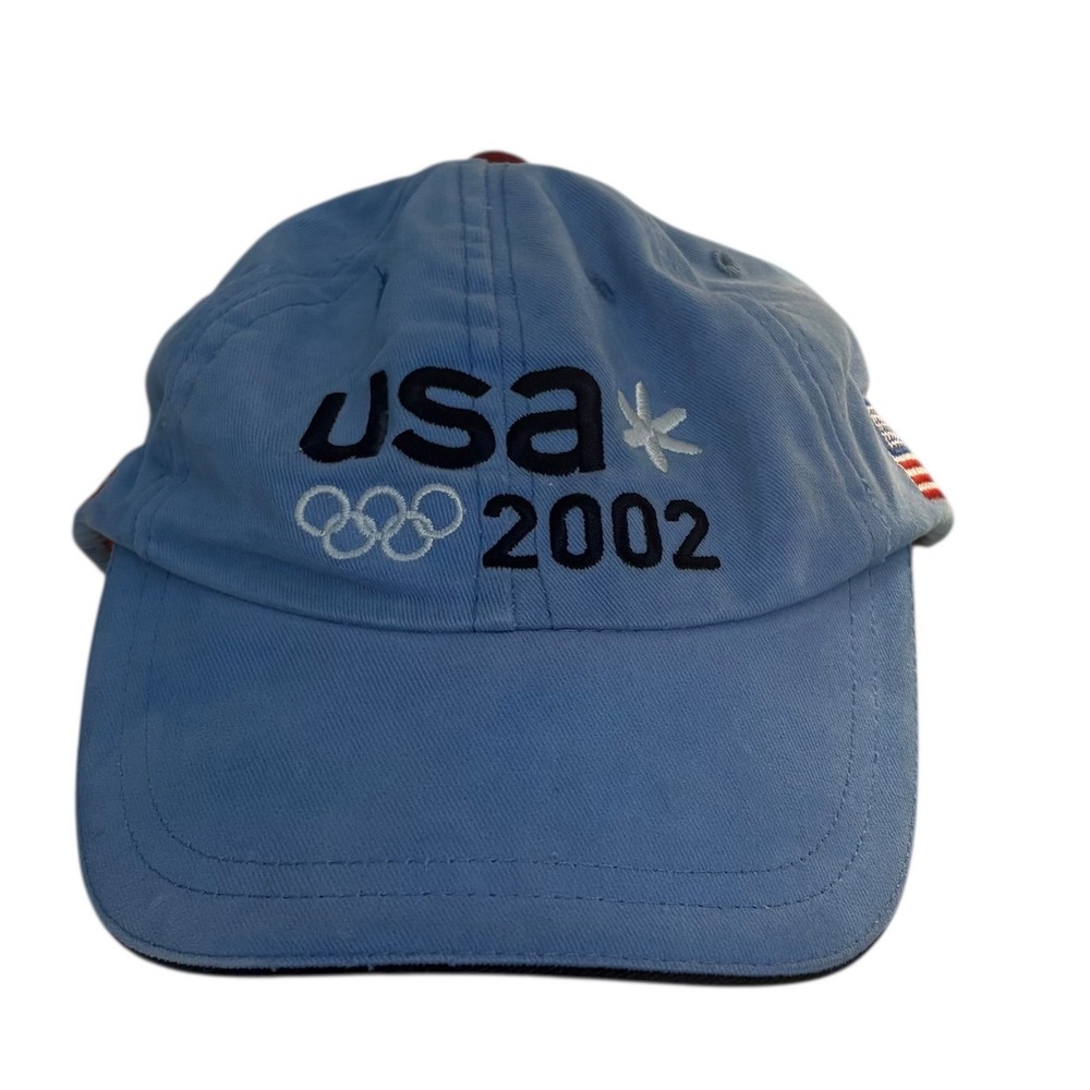 Roots Genuine USA Olympics 2002‎ Baseball Cap Adjustable Dad Hat
